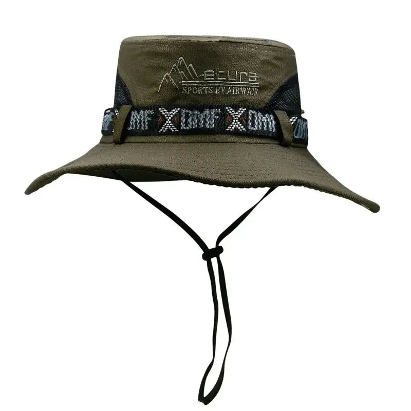 Summer Bucket Hat — UV Protection Wide Brim | Hiking, Beach & Safari Cap