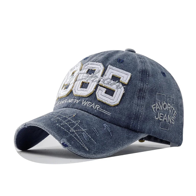 1985 Embroidery Baseball Cap – Retro Style, Timeless Appeal