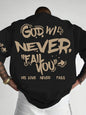 Men’s Street Style Letter Print Oversized T-Shirt – Bold Urban Essentials