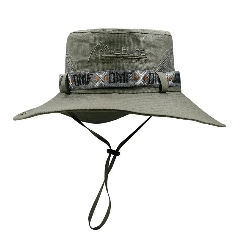Summer Bucket Hat — UV Protection Wide Brim | Hiking, Beach & Safari Cap
