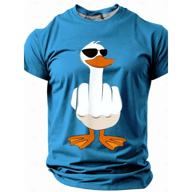 Funny Duck 3D Print T-Shirt – Wear Your Personality