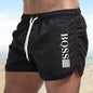 Summer Shorts Men Fast Drying Swim Shorts Breathable Net Fast Drying Surf Beach Pants Men's Fitness Pants Elastic Waist Shorts