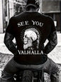 Viking Skull & Valhalla T-Shirt – Warrior Spirit, Modern Streetwear