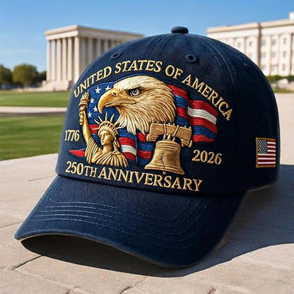 USA 250th Anniversary Baseball Cap – A Timeless Patriotic Tribute