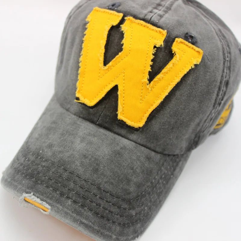 Vintage Washed Cotton Dad Hat Unisex Adjustable Baseball Cap - Promotion Sale