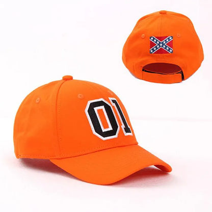 General Lee "01" Embroidered Baseball Cap – Classic Style for Every Fan