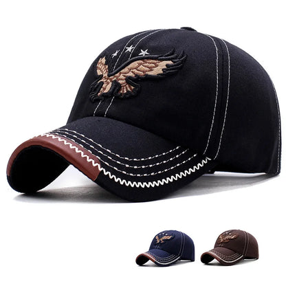 Eagle Embroidery Baseball Cap – Bold Style, Classic Comfort