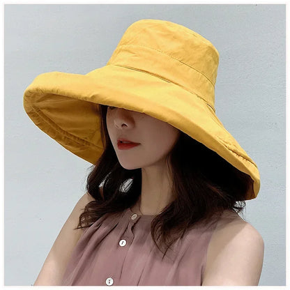Reversible Wide Brim Bucket Hat – The Ultimate 2-in-1 Summer Essential