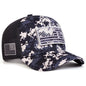 USA Flag Embroidered Camo Baseball Cap – Rugged Patriotism