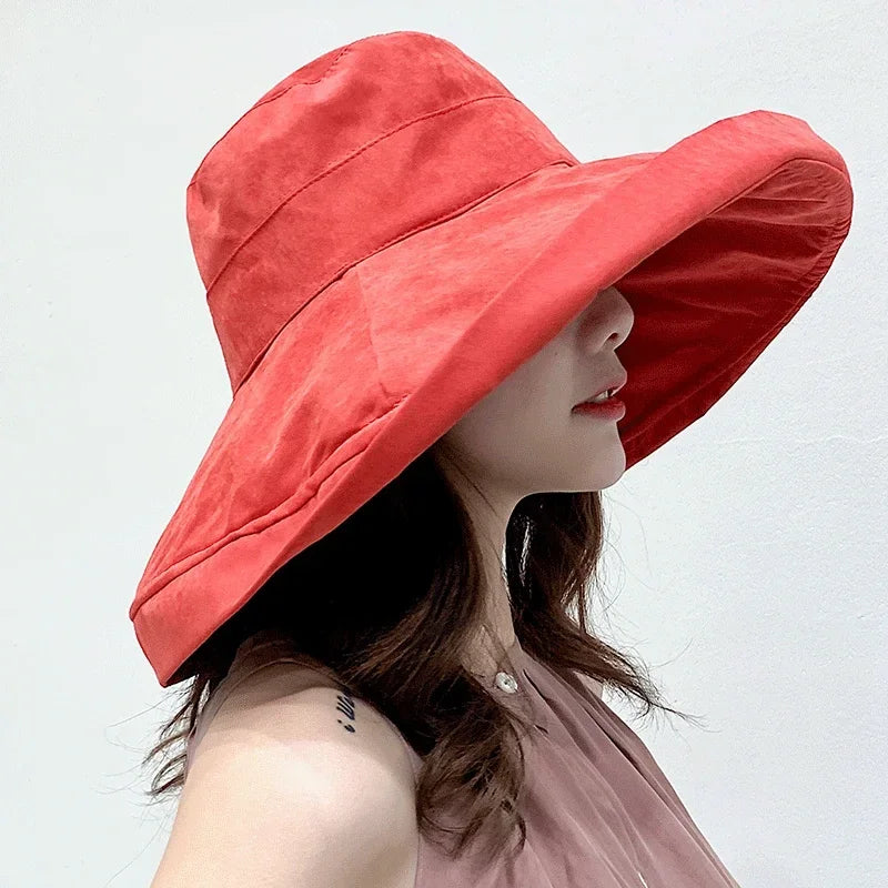 Reversible Wide Brim Bucket Hat – The Ultimate 2-in-1 Summer Essential