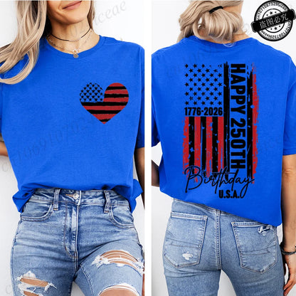 Women’s USA 250th Anniversary Tee – Commemorating 250 Years of Liberty