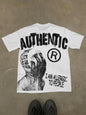 Harajuku Y2K Graphic T-Shirt | Oversized Streetwear Tee | 15 Colors, 30 Designs
