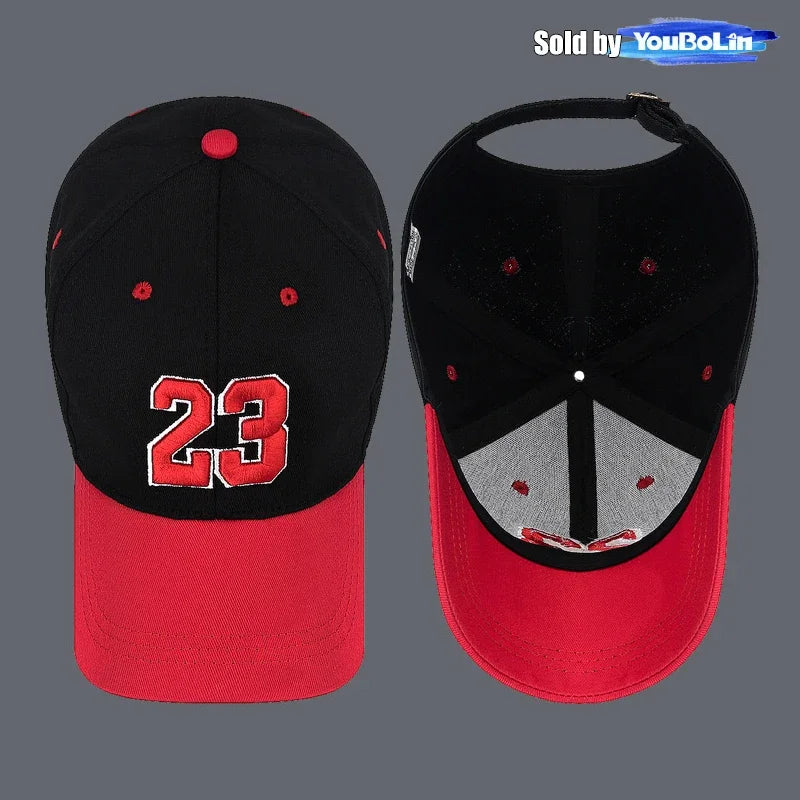 Letter "A" 3D Embroidered Two-Tone Cap – Classic Style Meets Modern Detail