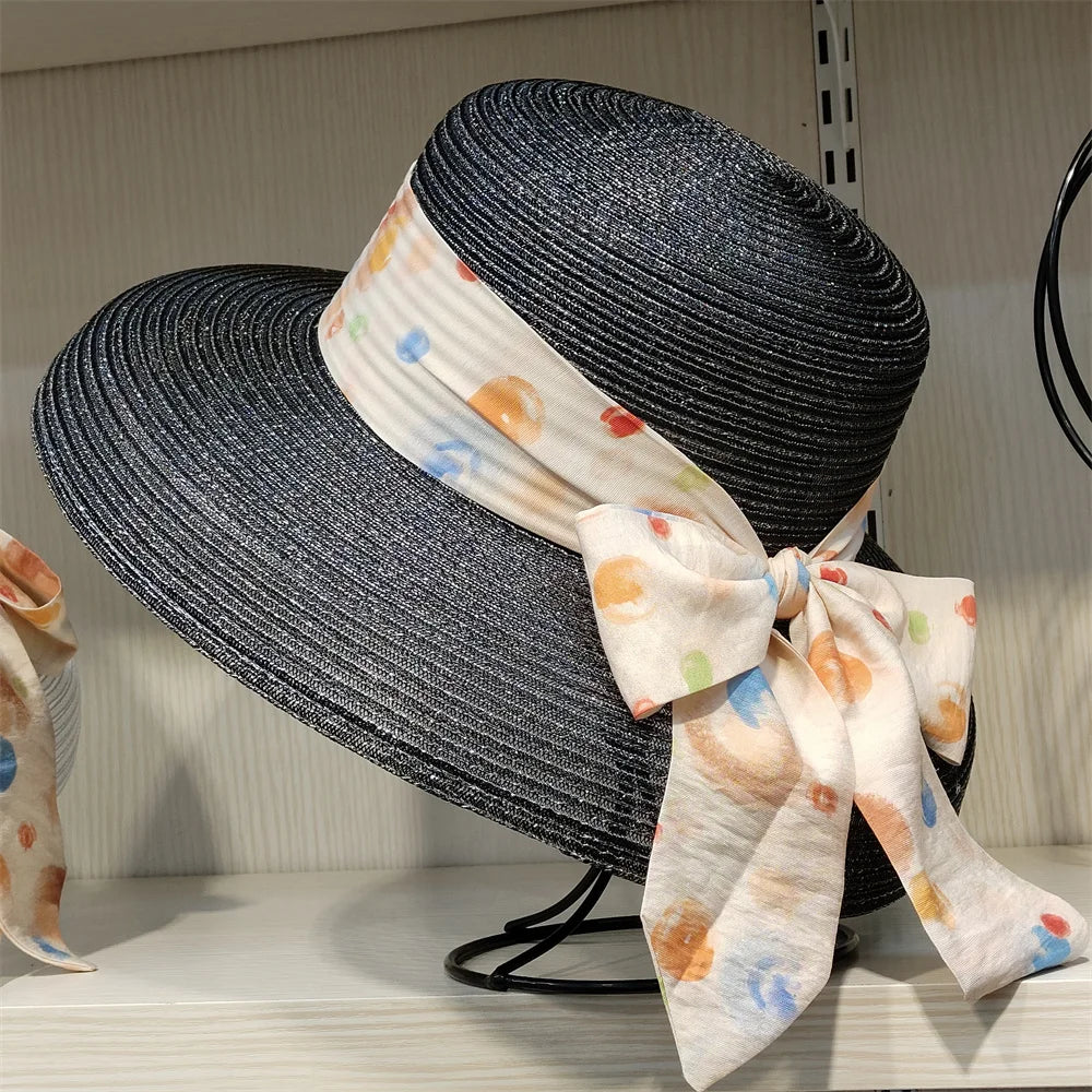 Bucket Hat Summer Hats for Women Fishing Hat Woolen Rhinestone Solid Color Basin Hat Leisure Outdoor Beach Sun Hat