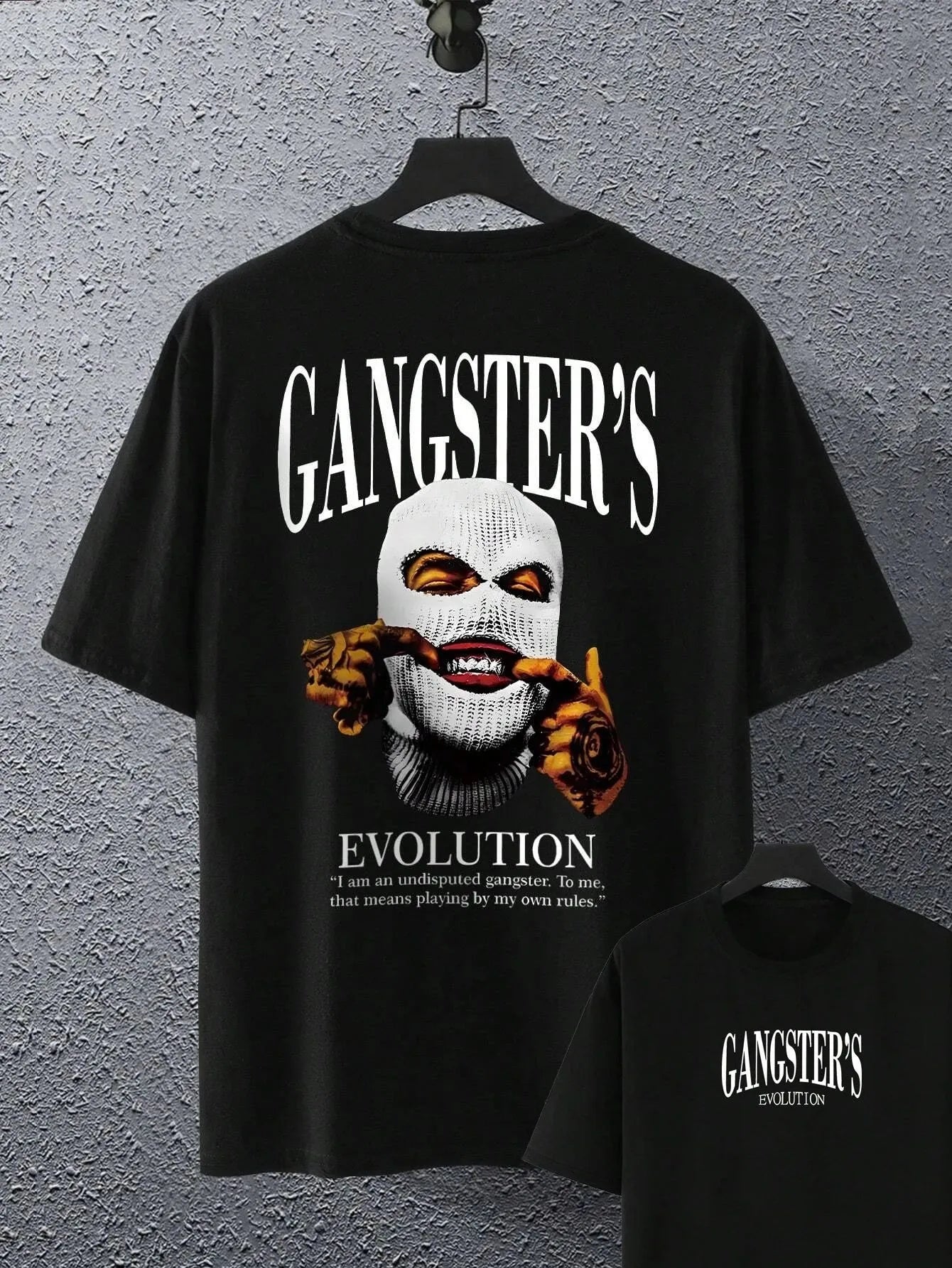 Gangster's Evolution T-Shirt-ironplanetstudio