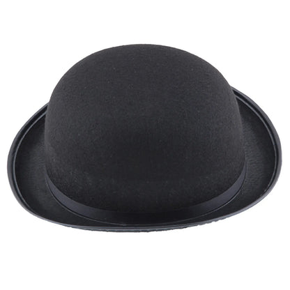 Classic Black Bowler Hat – The Ultimate Performance Prop