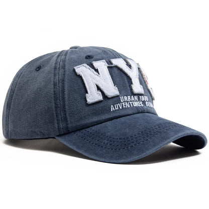Cap NYC Vintage Baseball Unisex Cotton Snapback Adjustable Men Women Hat