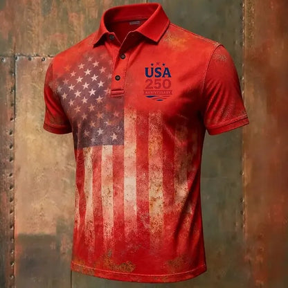 USA 250th Anniversary Polo – A Patriotic Statement
