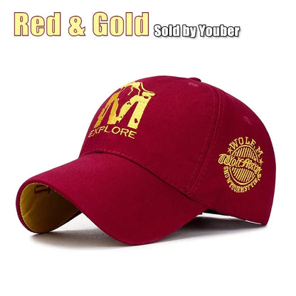 Wolf Totem Embroidery Baseball Cap – Embrace the Spirit of the Wild
