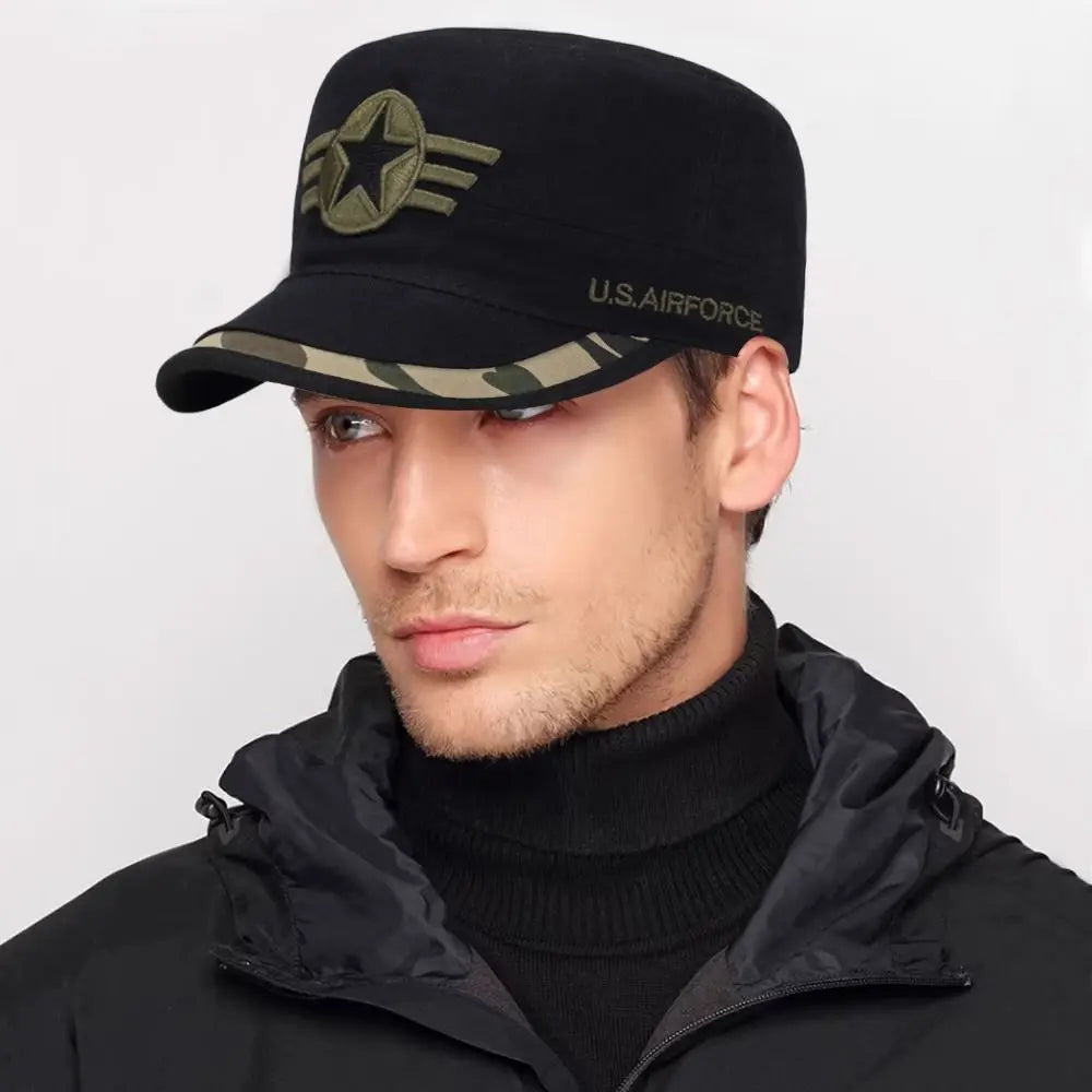 Four Seasons Military-Style Baseball Cap – Durable & Breathable