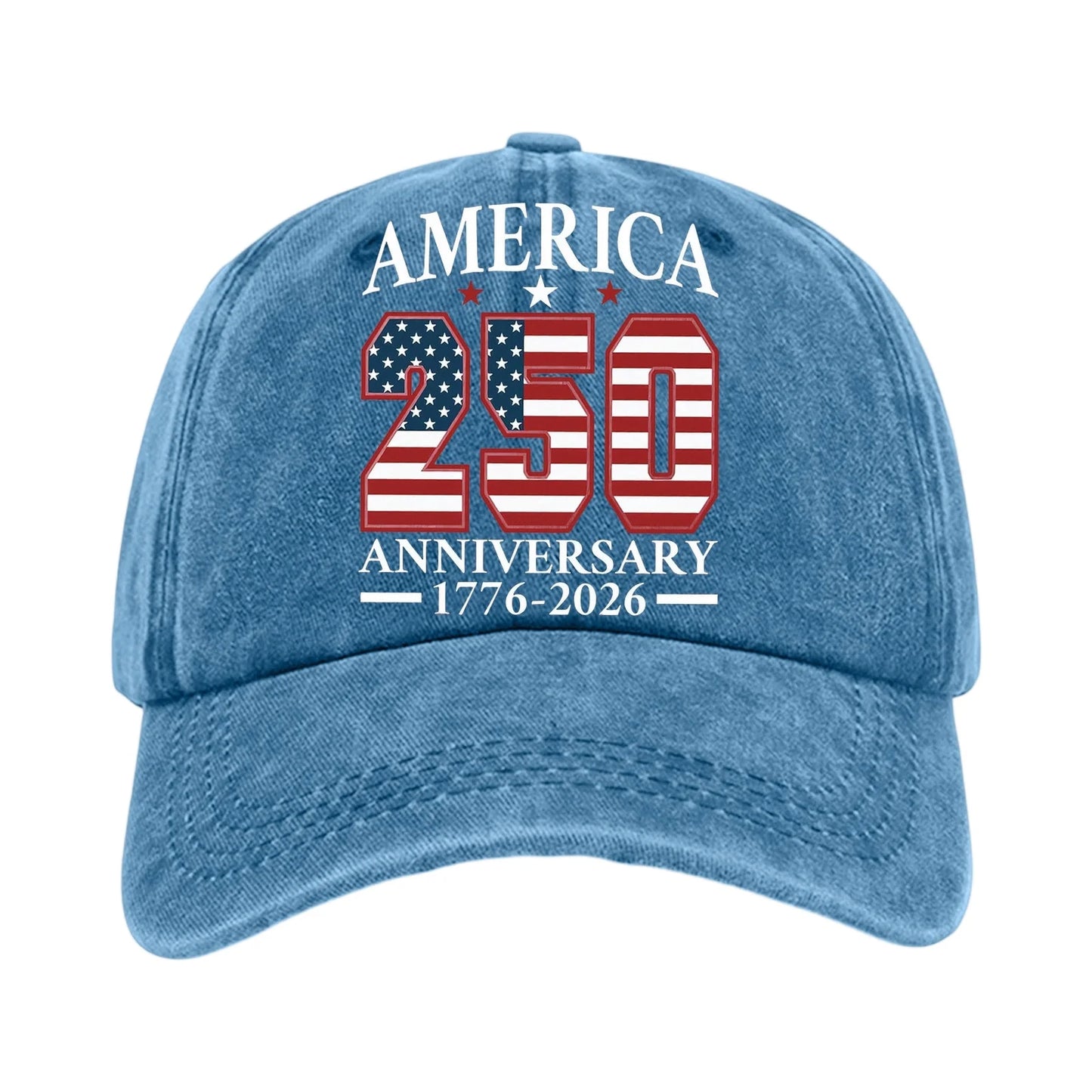 America 250th Anniversary Vintage Baseball Cap – Commemorate History