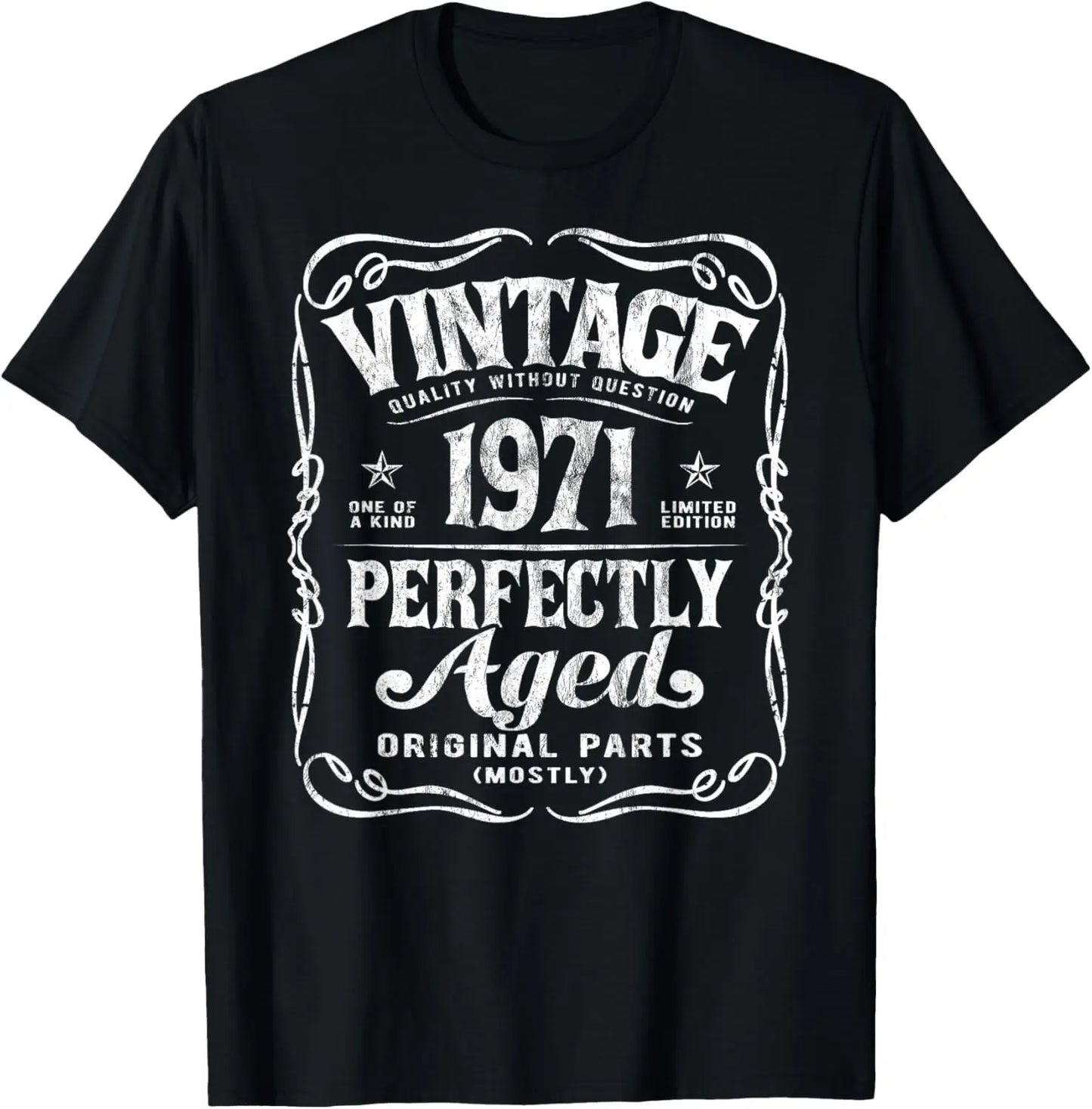 54th Birthday Tee 54 Years Old Vintage Legends Born in 1971 T-Shirt Print Original Design Gifts T Shirts Streetwear Camisas