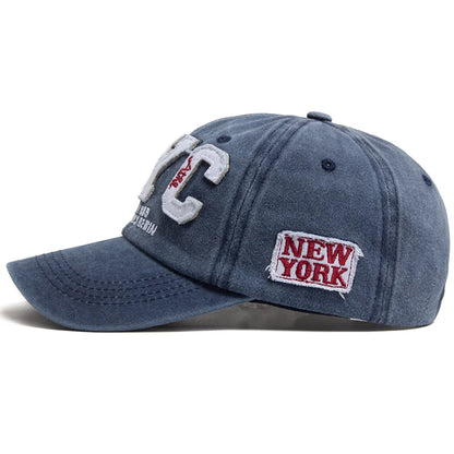Cap NYC Vintage Baseball Unisex Cotton Snapback Adjustable Men Women Hat