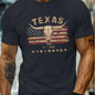 Men’s Texas Longhorn Cow Skull T-Shirt – Western Urban Style