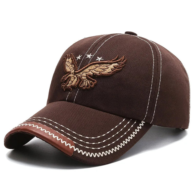 Eagle Embroidery Baseball Cap – Bold Style, Classic Comfort