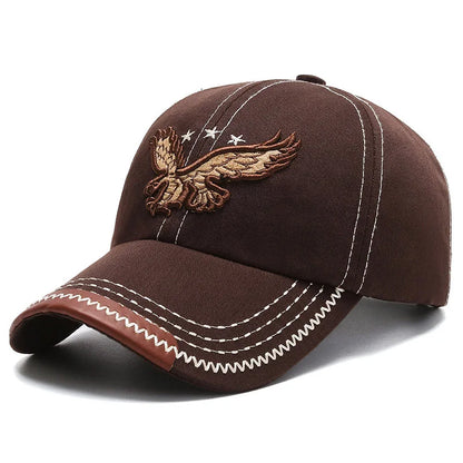 Eagle Embroidery Baseball Cap – Bold Style, Classic Comfort