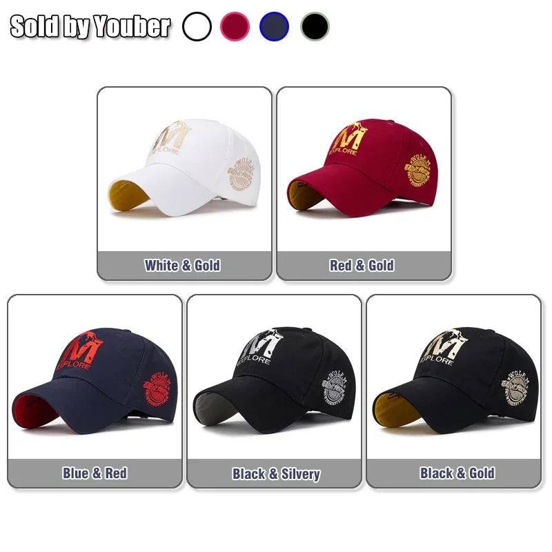 Wolf Totem Embroidery Baseball Cap – Embrace the Spirit of the Wild