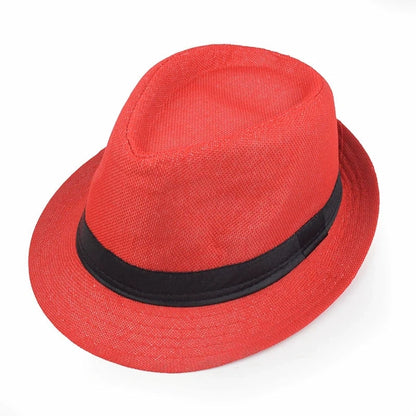 Classic Linen Fedora Jazz Hat – Elevate Your Summer Style