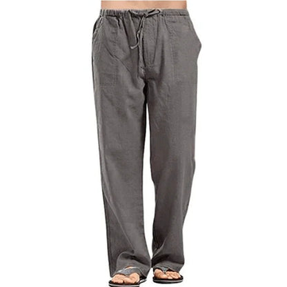 SALE -SALE Men's Cotton Linen Summer Pants – 7 Colors
