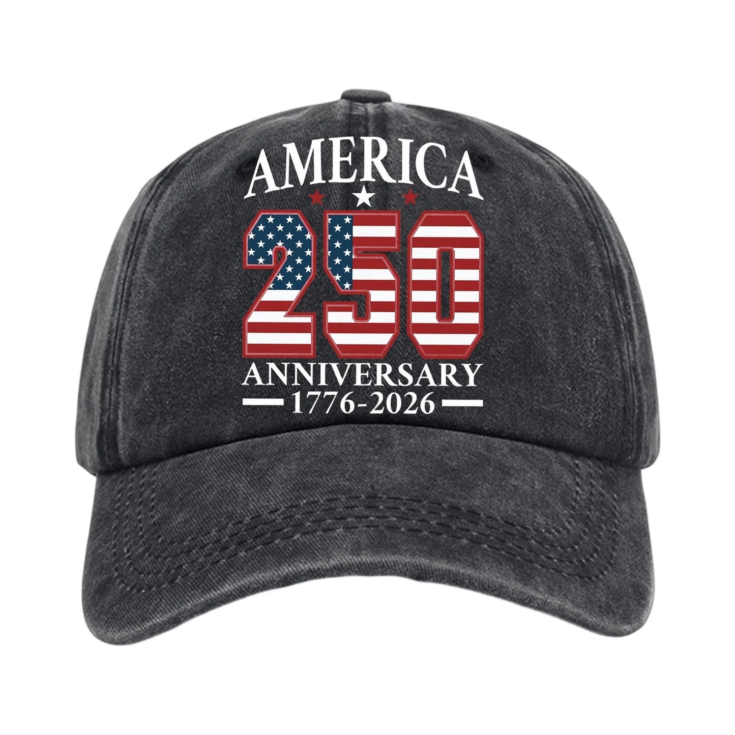 America 250th Anniversary Vintage Baseball Cap – Commemorate History