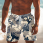2026 Summer Camo Beach Shorts Quick Dry Breathable Drawstring Elastic Waist Swim Trunks Multiple Camouflage Pattern Male Shorts