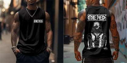 ONE PIECE Monkey D. Luffy Tank Top – Your Ultimate Summer & Gym Essential