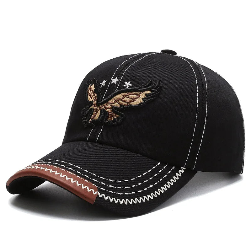 Eagle Embroidery Baseball Cap – Bold Style, Classic Comfort