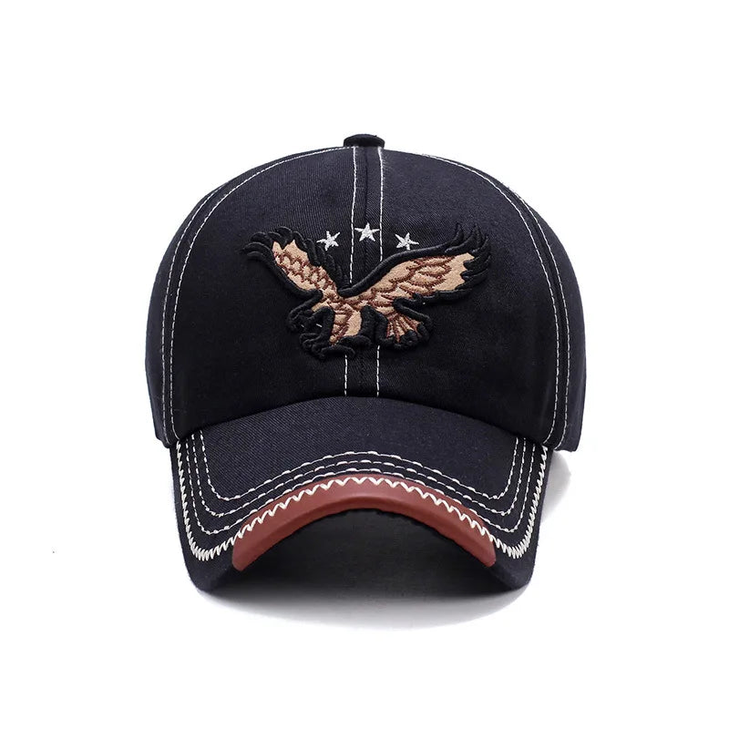 Eagle Embroidery Baseball Cap – Bold Style, Classic Comfort