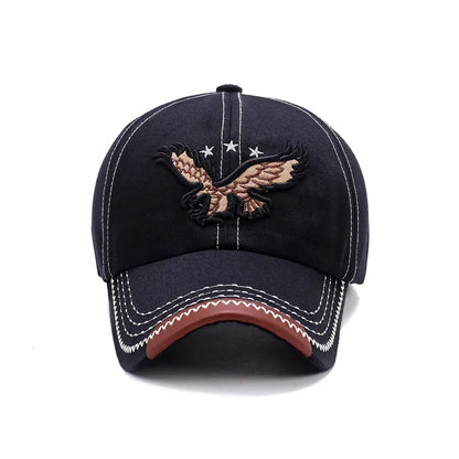 Eagle Embroidery Baseball Cap – Bold Style, Classic Comfort