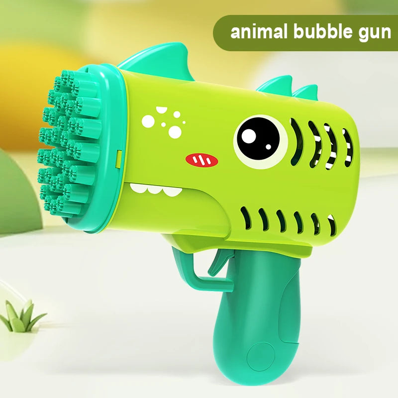 35-Hole Dinosaur Bubble Blower – Endless Bubbles, Endless Fun