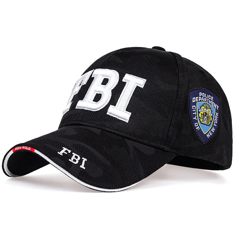 FBI Letter Snapback Baseball Cap – Bold Urban Style