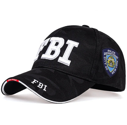 FBI Letter Snapback Baseball Cap – Bold Urban Style