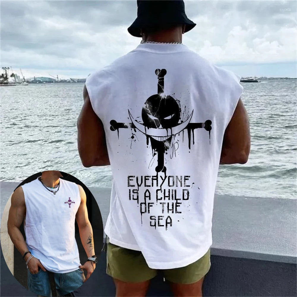 ONE PIECE Whitebeard Pirates Tank Top – Show Your Pirate Pride