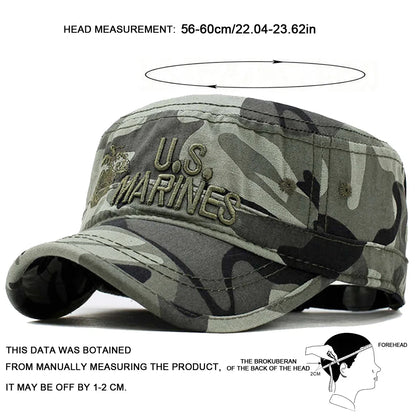 US MARINES Embroidered Baseball Cap – Rugged Military Style