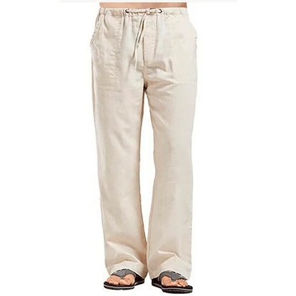 SALE -SALE Men's Cotton Linen Summer Pants – 7 Colors