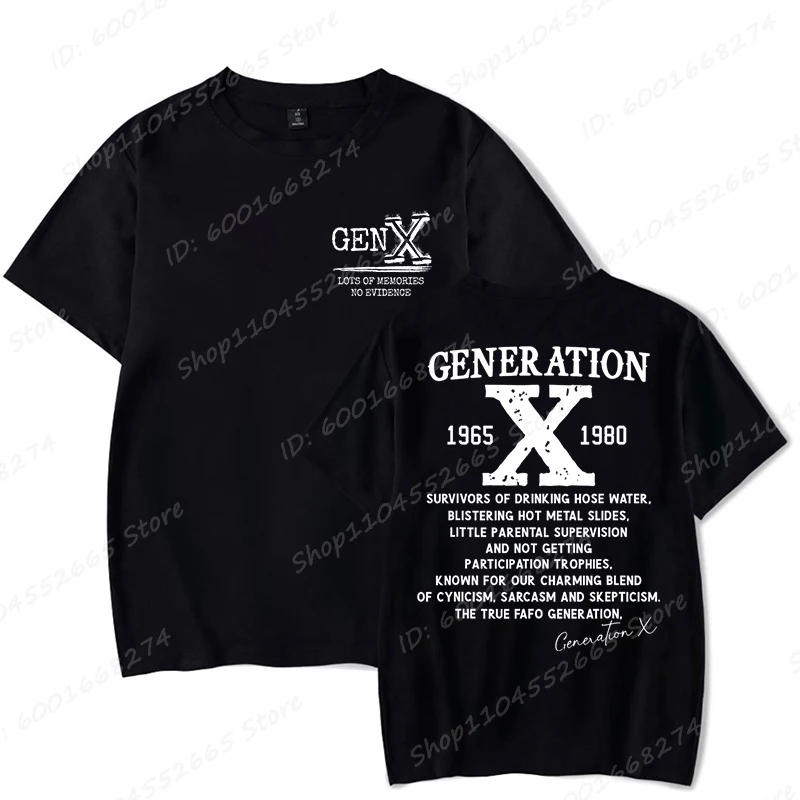 Proud Gen X: The Vintage Generation – Classic Crew Neck Tee