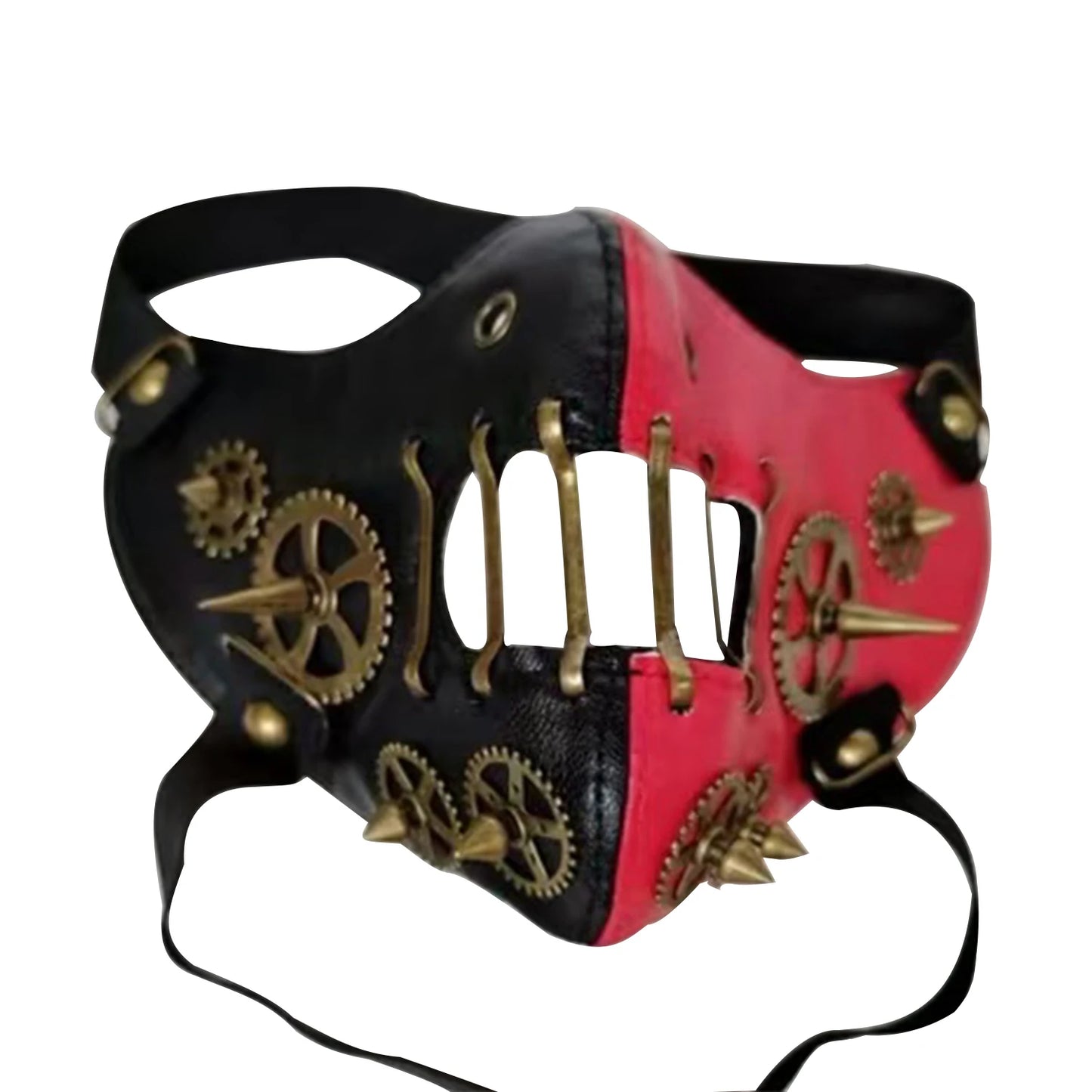 Steampunk PU Leather Mask – The Ultimate Gothic Cosplay Accessory