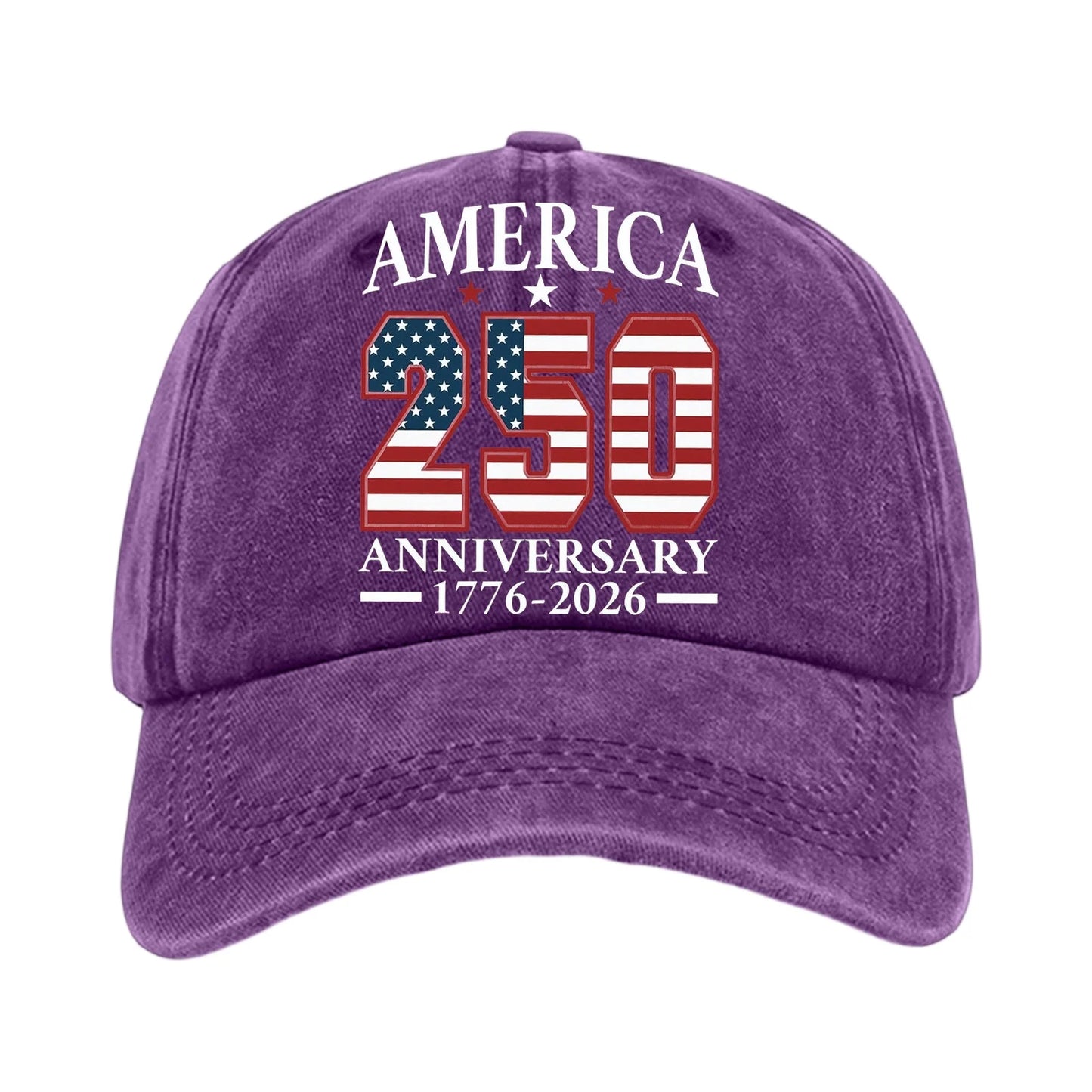 America 250th Anniversary Vintage Baseball Cap – Commemorate History