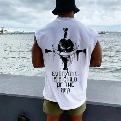 ONE PIECE Whitebeard Pirates Tank Top – Show Your Pirate Pride