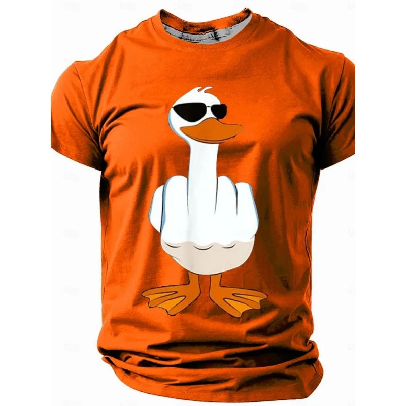 Funny Duck 3D Print T-Shirt – Wear Your Personality